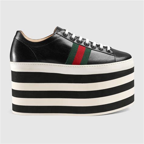 Gucci women platform sneakers